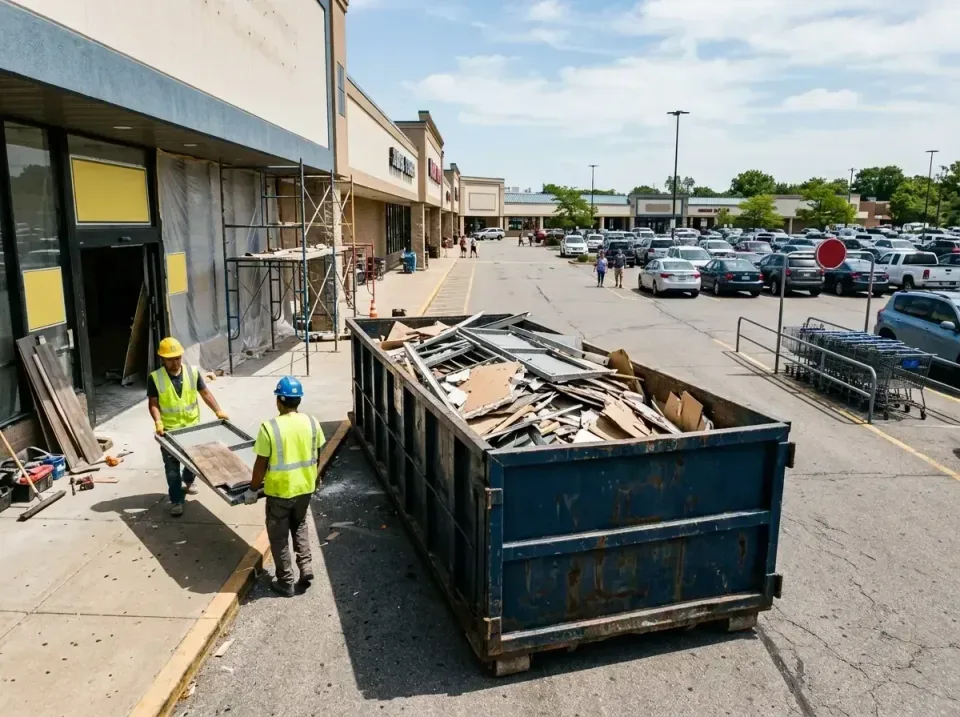 retail-store-renovation-debris-003 — frequently asked questions, Roll-off Dumpster Rentals in Americus, GA